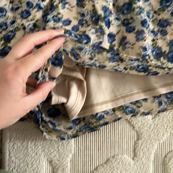 CECICO Blue Floral Romper - Picture 4 of 5